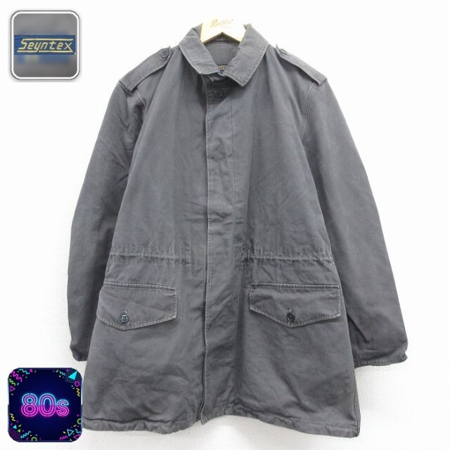 【50%OFF】オランダ軍 80s ミリタリージャケット グレー XL | 古着