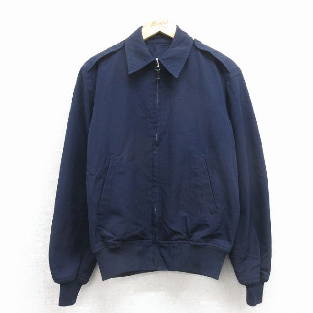 90s ミリタリージャケット ネイビー M | 古着