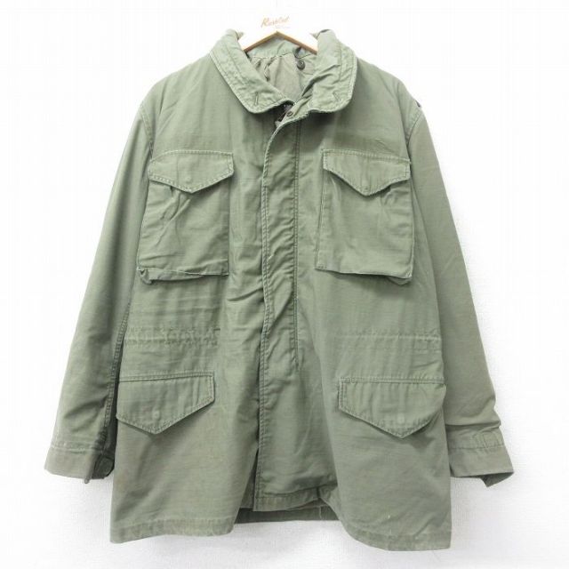 【20%OFF】60s M-65セカンドタイプフィールドジャケット グリーン L | 古着
