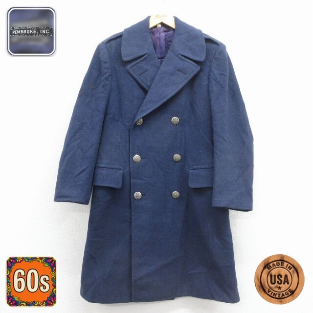 【50%OFF】USAF 60s ミリタリーコート ネイビー S | 古着