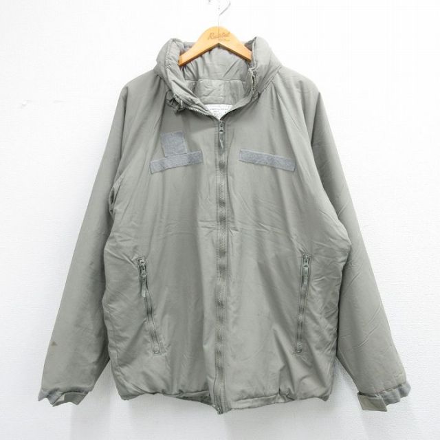 XL★古着 長袖 ミリタリー ジャケット メンズ 00年代 00s ECWCS GEN3 レベル7 ラグラン プリマロフト 大きいサイズ USA製 【spe】 26jan17