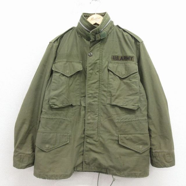 フィールド 60s M-65USアーミージャケット グリーン メンズM相当 | 古着