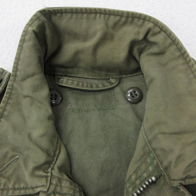古着通販 M☆古着 長袖 ビンテージ ミリタリー フィールド ジャケット