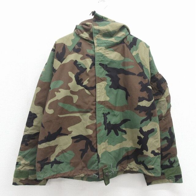 古着通販 XL☆古着 長袖 ミリタリー ナイロン ゴアテックス ジャケット