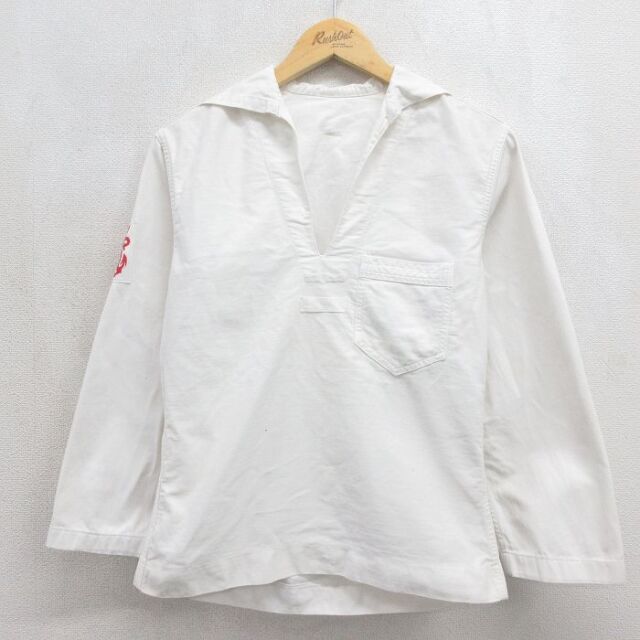 古着通販 S☆古着 長袖 ビンテージ ミリタリー セーラー ジャケット