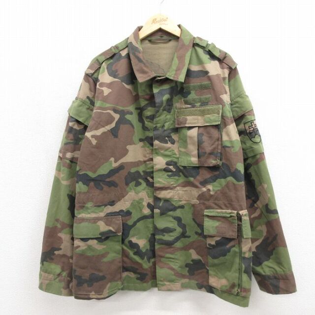 古着通販 L☆古着 長袖 ミリタリー ナイロン ゴアテックス ジャケット