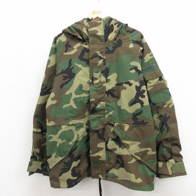 古着通販 M☆古着 長袖 ミリタリー フィールド ジャケット メンズ 80