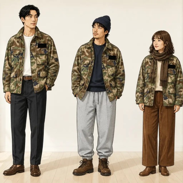 古着通販 XL☆古着 長袖 ミリタリー ジャケット メンズ 80年代 80s