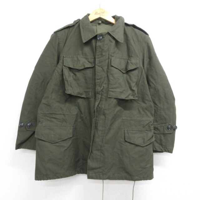 ギリシャ軍 70s ミリタリージャケット フィールド カーキ メンズL相当 | 古着