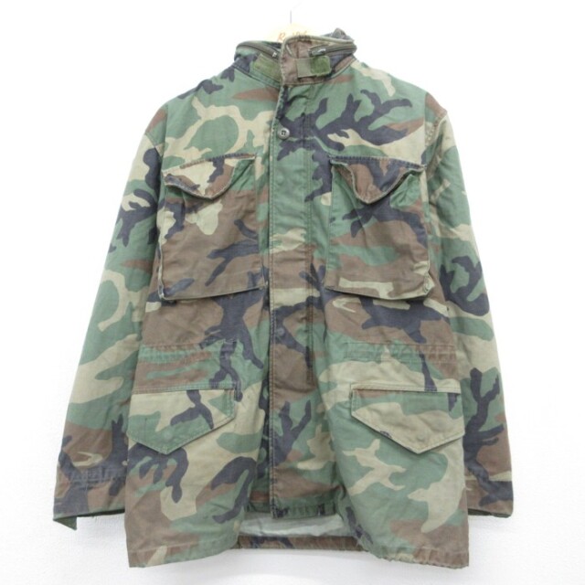 SO-SEW STYLES 80s M-65ミリタリージャケット カーキ迷彩 メンズM相当 | 古着