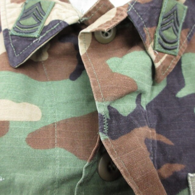 古着通販 L☆古着 US ARMY 長袖 ミリタリー ジャケット メンズ 90年代