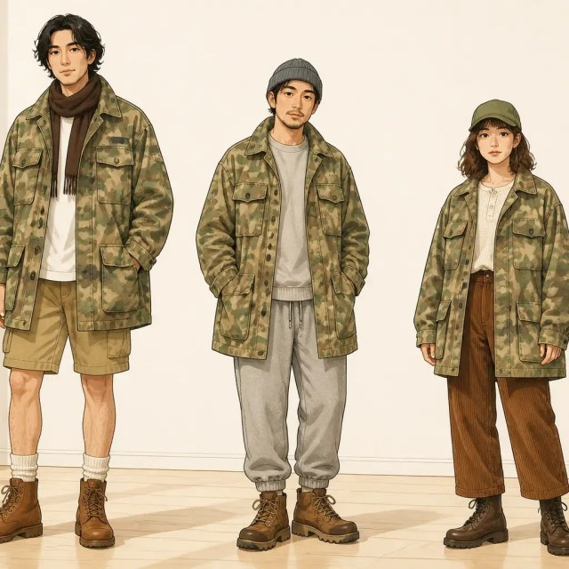 古着通販 XL☆古着 長袖 ミリタリー ジャケット ナイロン メンズ 90