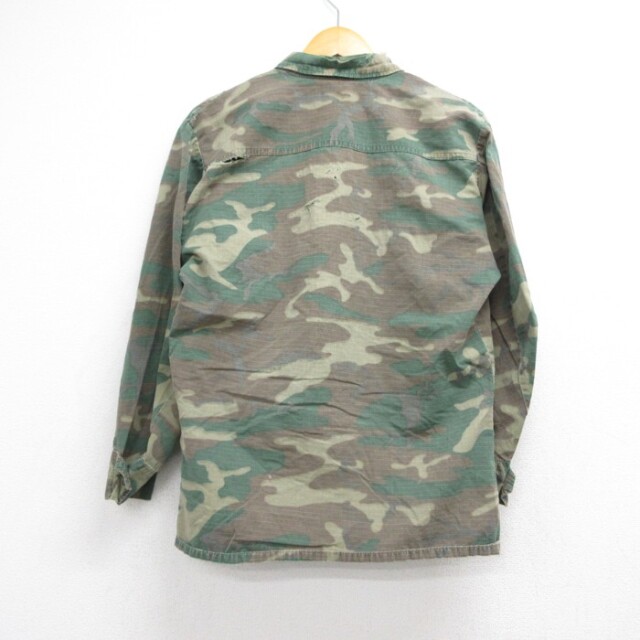 古着通販 M☆古着 長袖 ミリタリー ジャケット メンズ 70年代 70s USMC