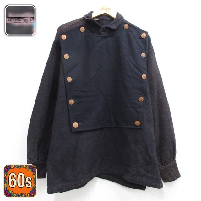 United Costumers 40s ミリタリージャケット コスチューム ブラック メンズXL相当 | 古着