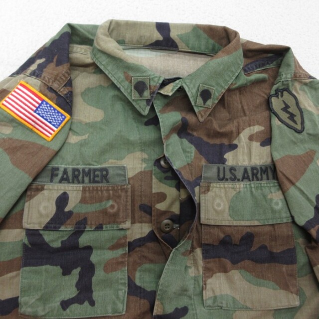 古着通販 L☆古着 U.S.ARMY 長袖 ミリタリー ジャケット メンズ 90年代
