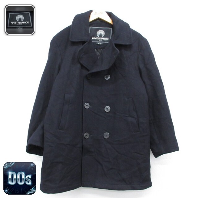 WEATHERPROOF 00s ピーコート キルティング ネイビー メンズXL相当 | 古着
