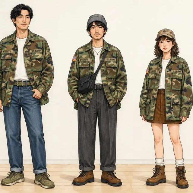 【貴重品】 90s US ARMY ミリタリージャケット 古着通販 L☆古着 US ARMY 長袖 ミリタリー ジャケット メンズ 90年代