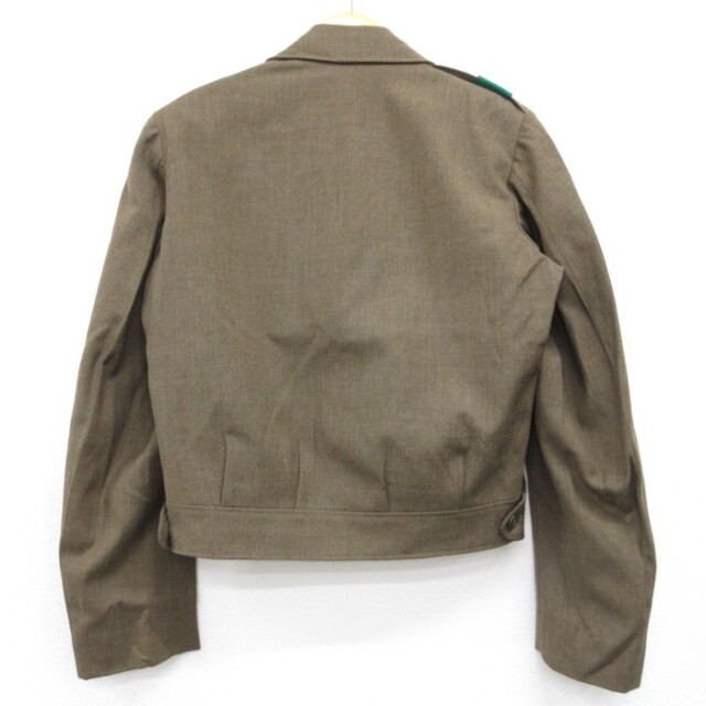 古着ヴィンテージカーキ ミリタリージャケット 古着通販 M☆古着 長袖 ビンテージ ミリタリー ジャケット メンズ