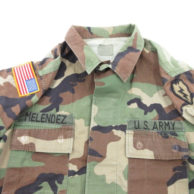 古着通販 XL☆古着 U.S.ARMY 長袖 ミリタリー ジャケット メンズ 90