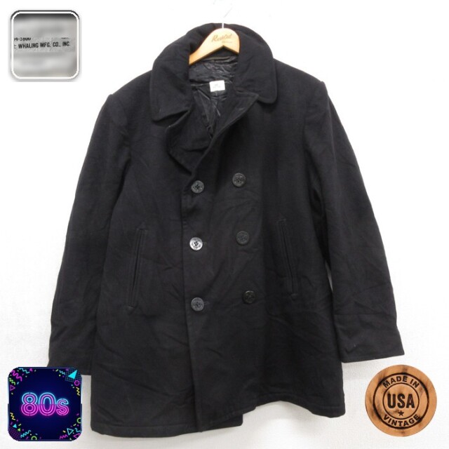 古着通販 XL☆古着 WHALING MFG 長袖 ミリタリー ジャケット メンズ 80