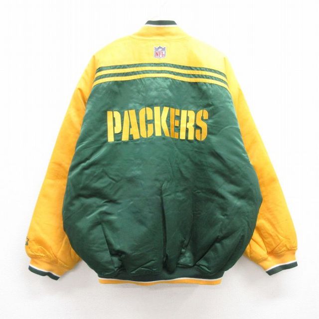 古着通販 XL☆古着 スターター 長袖 ナイロン ジャケット メンズ 90  