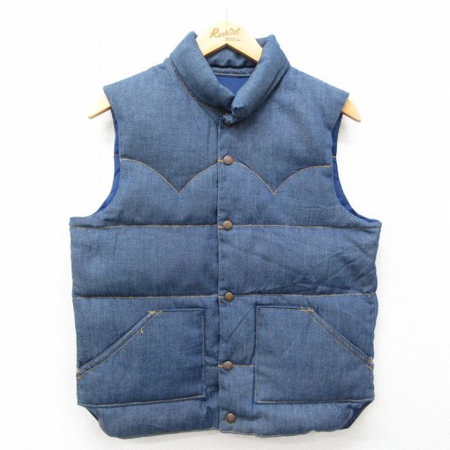 インカネーション 25SS DENIM PEAKED LAPEL VEST インカネーション 25SS DENIM PEAKED LAPEL VEST インカネーション
