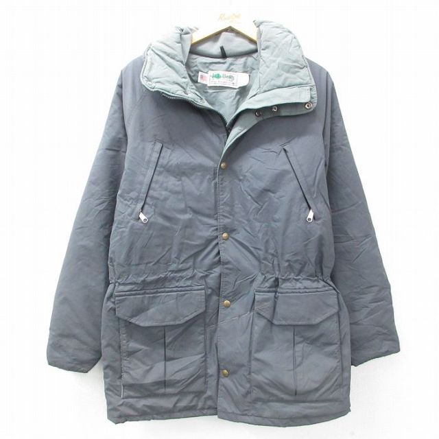 XL★古着 エルエルビーン LLBEAN 長袖 ジャケット メンズ 90年代 90s シンサレート ゴアテックス ラグラン USA製 グレー 【spe】 25feb06 中古 アウター