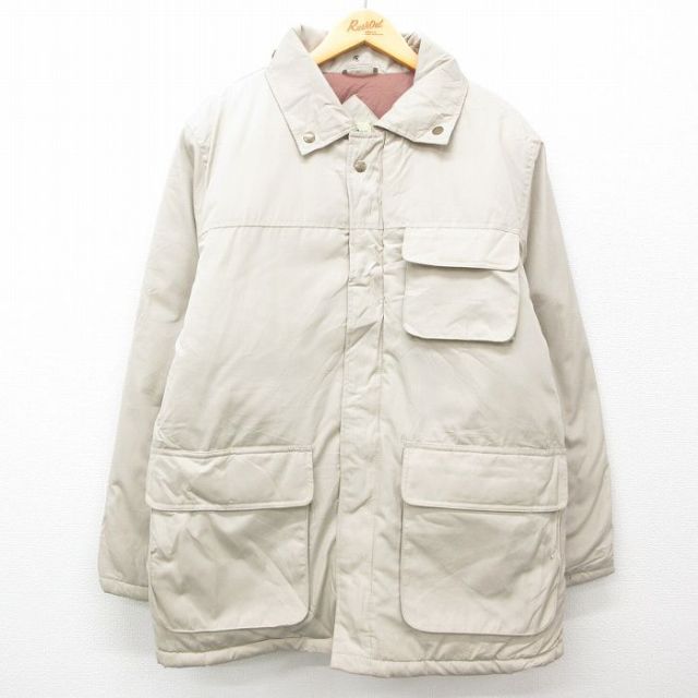 【50%OFF】L★古着 セントジョンズベイ 長袖 ジャケット メンズ 90年代 90s ベージュ カーキ 25feb17 中古 アウター