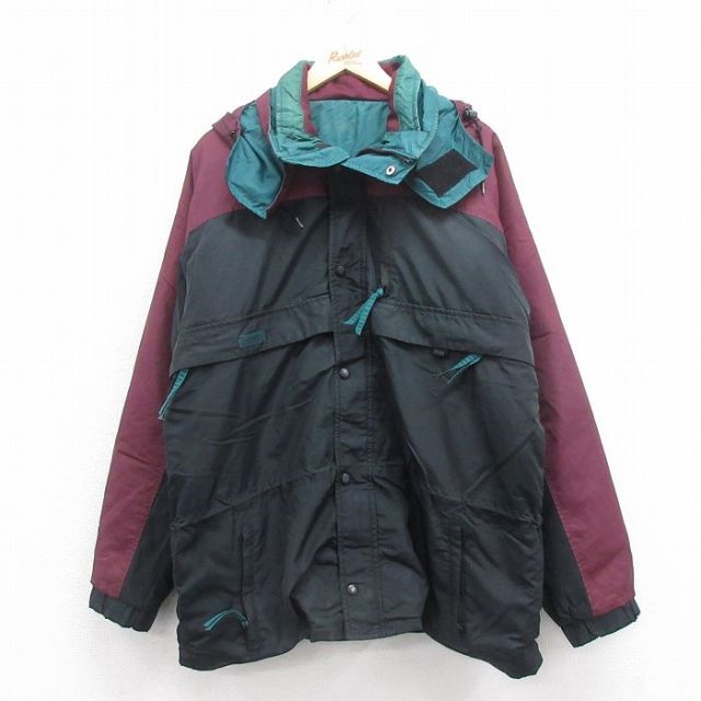 【50%OFF】コロンビア 90s ジャケット Eclipse ブラック XL | 古着