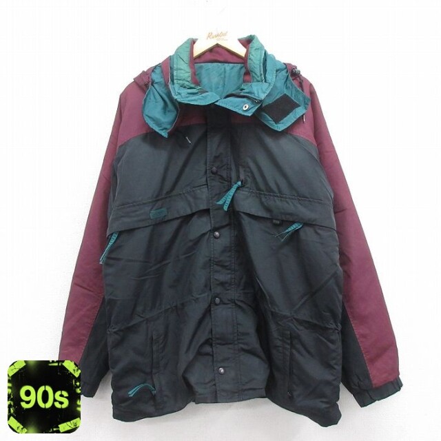 【50%OFF】コロンビア 90s ジャケット Eclipse ブラック XL | 古着