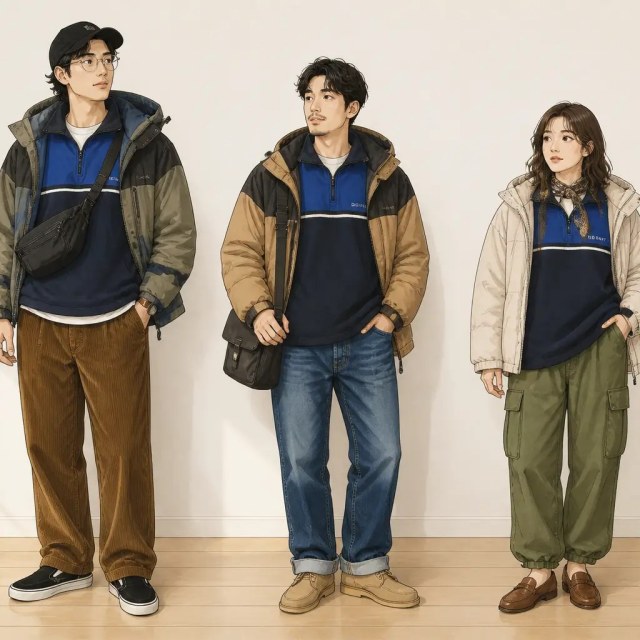 古着通販 M☆古着 オールドネイビー OLD NAVY 長袖 ハーフジップ