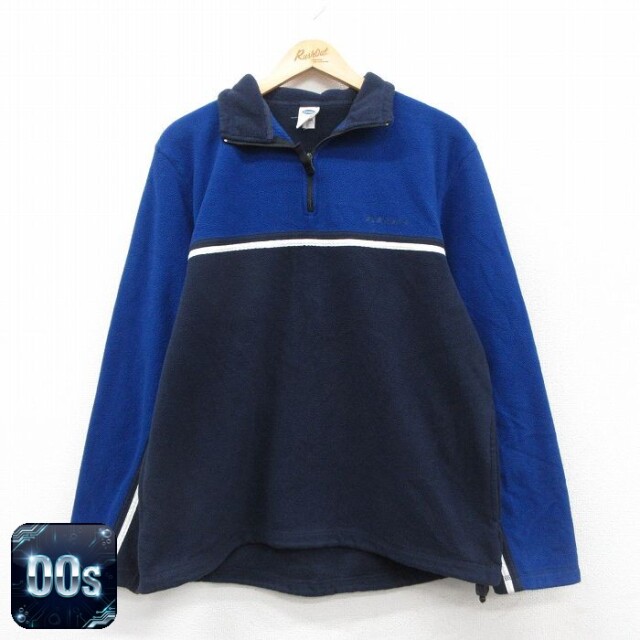 古着通販 M☆古着 オールドネイビー OLD NAVY 長袖 ハーフジップ