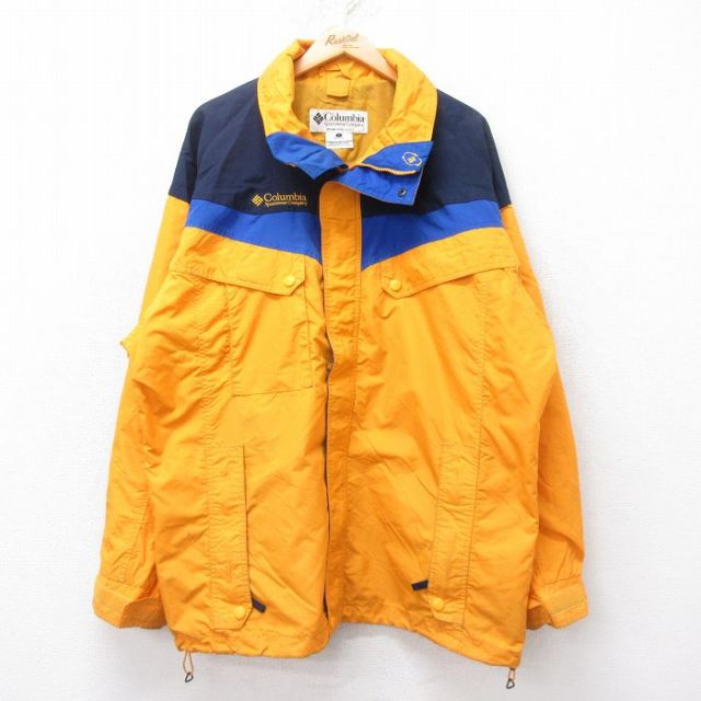 古着通販 XL☆古着 コロンビア 長袖 ナイロン ジャケット メンズ 00