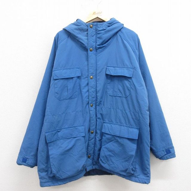 【50%OFF】エルエルビーン 90s マウンテンジャケット ラグラン ブルー XL | 古着