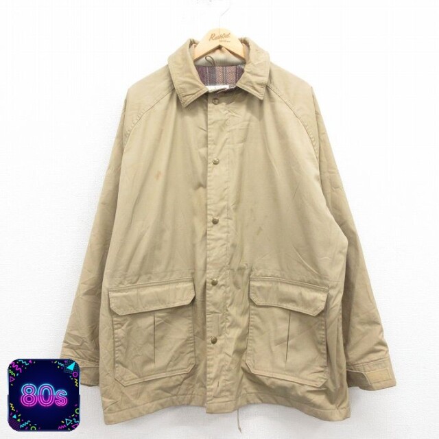 【50%OFF】ウールリッチ 80s マウンテンジャケット ラグラン ベージュ XL | 古着