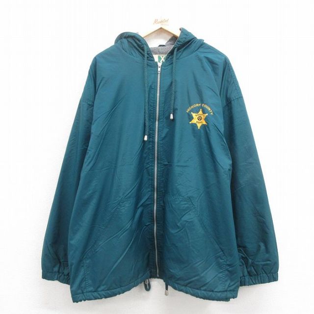 Wear Guard 00s ナイロンジャケット HICKORY グリーン XL | 古着