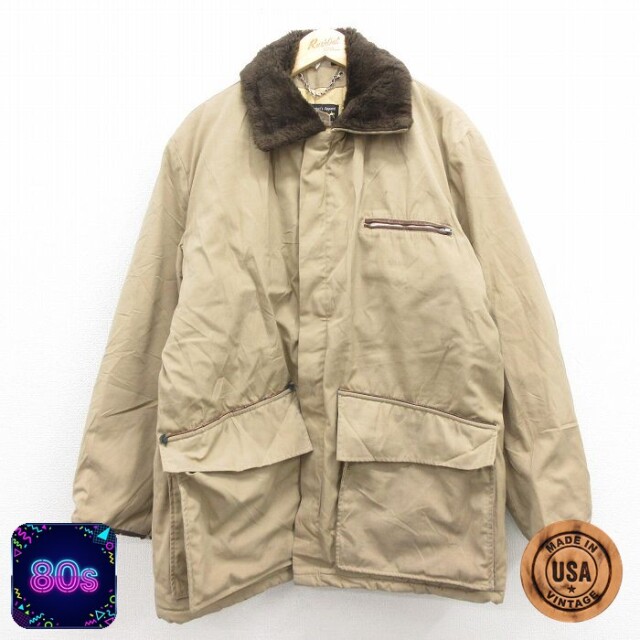【50%OFF】BROWNING 80s ジャケット タロン ベージュ L | 古着