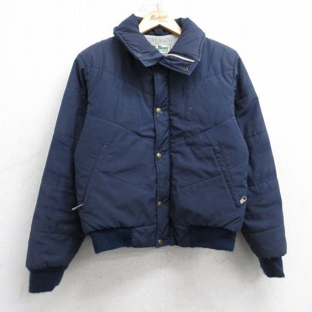 【50%OFF】エルエルビーン 80s 長袖ジャケット ネイビー S | 古着