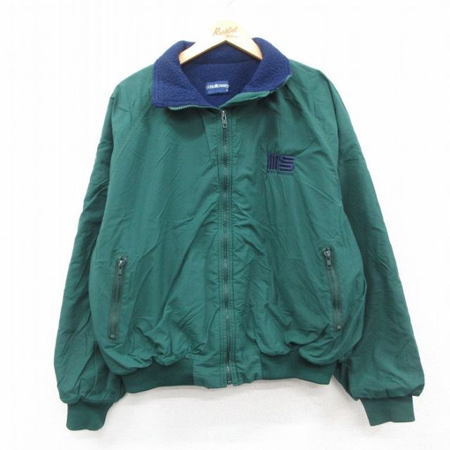 【50%OFF】ホロウェイ 90s ラグランジャケット 内側フリース グリーン XL | 古着