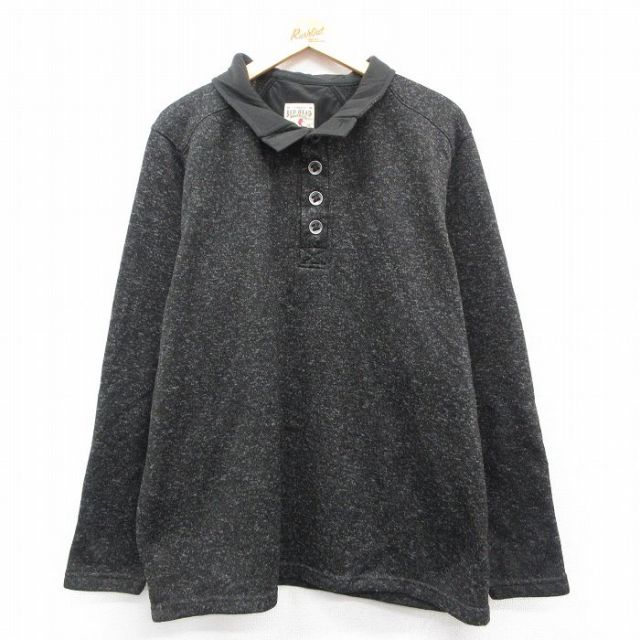 【50%OFF】レッドヘッド 長袖ジャケット 霜降り ブラック XL | 古着