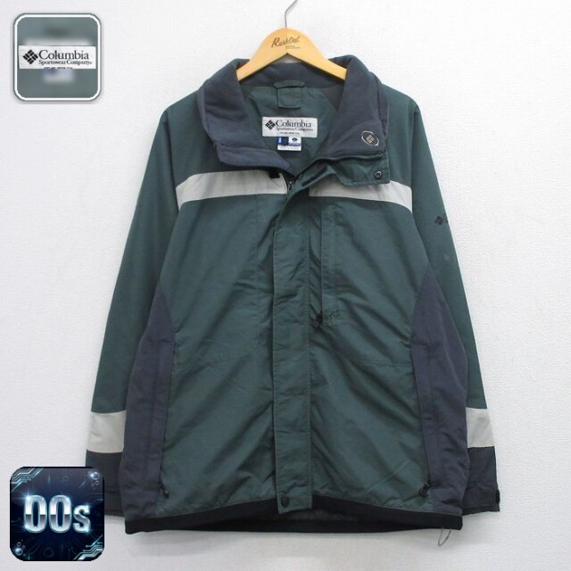 【50%OFF】コロンビア 00s ナイロンジャケット グリーン XL | 古着
