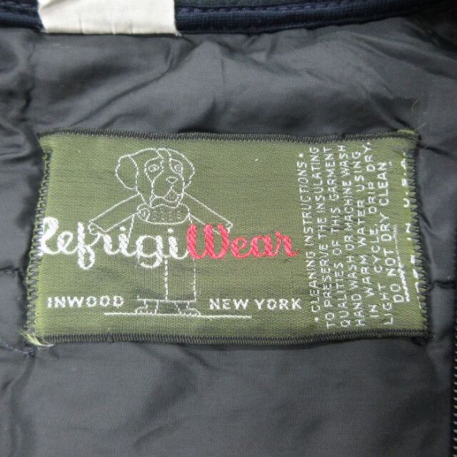 古着通販 M☆古着 REFRIGIWEAR ナイロン ベスト メンズ 90年代 90s USA