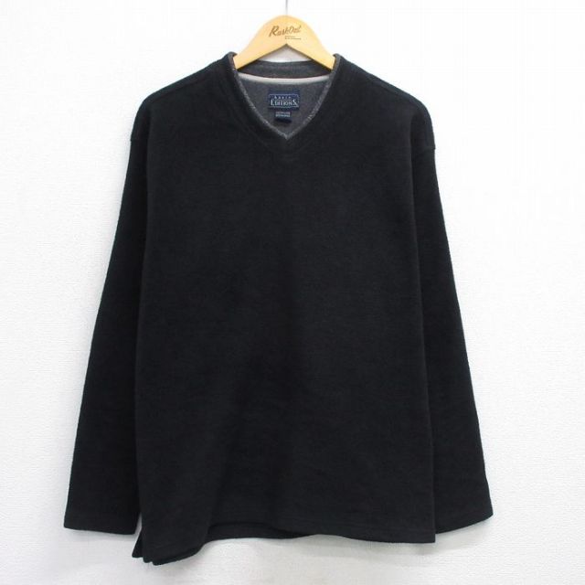 【50%OFF】ベーシックエディションズ 90s フリースジャケット ブラック L | 古着