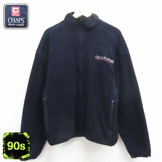 【50%OFF】ラルフローレン 90s フリースジャケット ワンポイントロゴ M | 古着