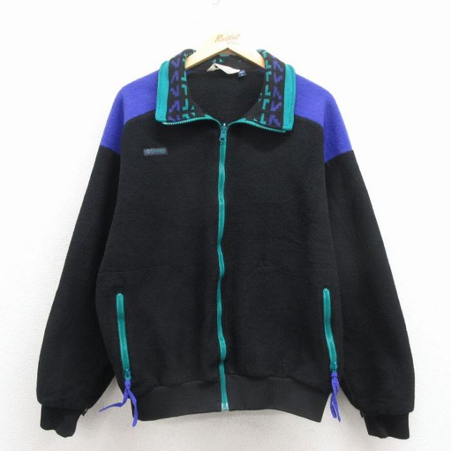 古着通販 L☆古着 コロンビア 長袖 フリース ジャケット メンズ 90年代