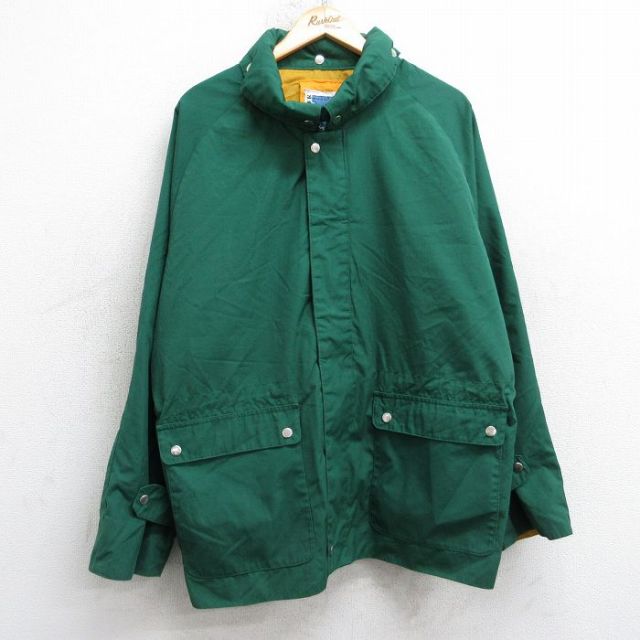【50%OFF】マウンテン 90s ラグランジャケット グリーン L | 古着