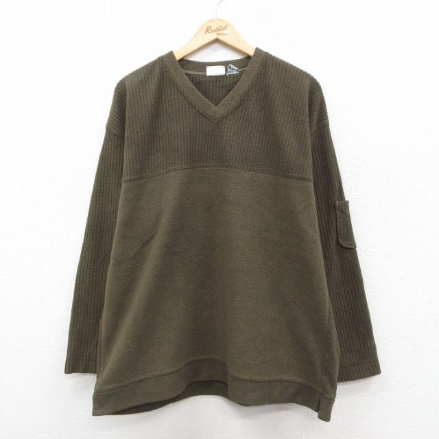 【50%OFF】00s フリースジャケット グリーン L | 古着