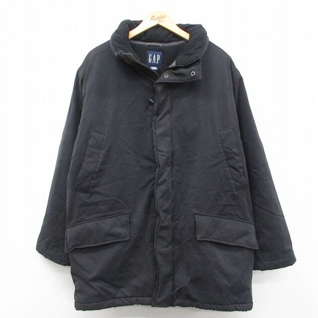 【50%OFF】ギャップ 00s ジャケット 内側フリース ブラック L | 古着