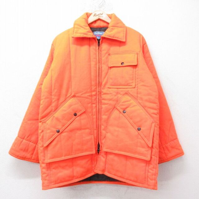 【50%OFF】SAFTBAK 90s 長袖ジャケット オレンジ L | 古着