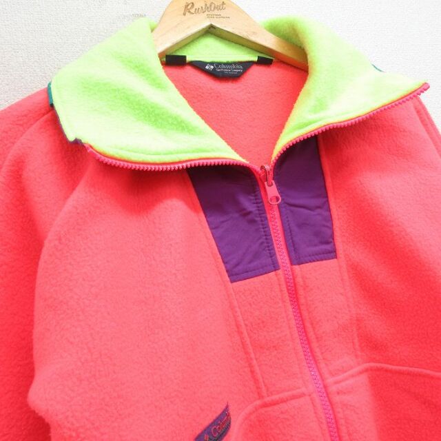 古着通販 M☆古着 コロンビア 長袖 フリース ジャケット メンズ 90年代